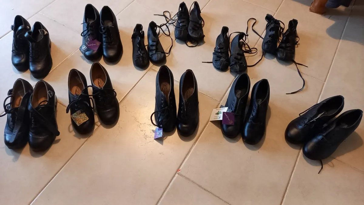 Dancing shoes and pomps