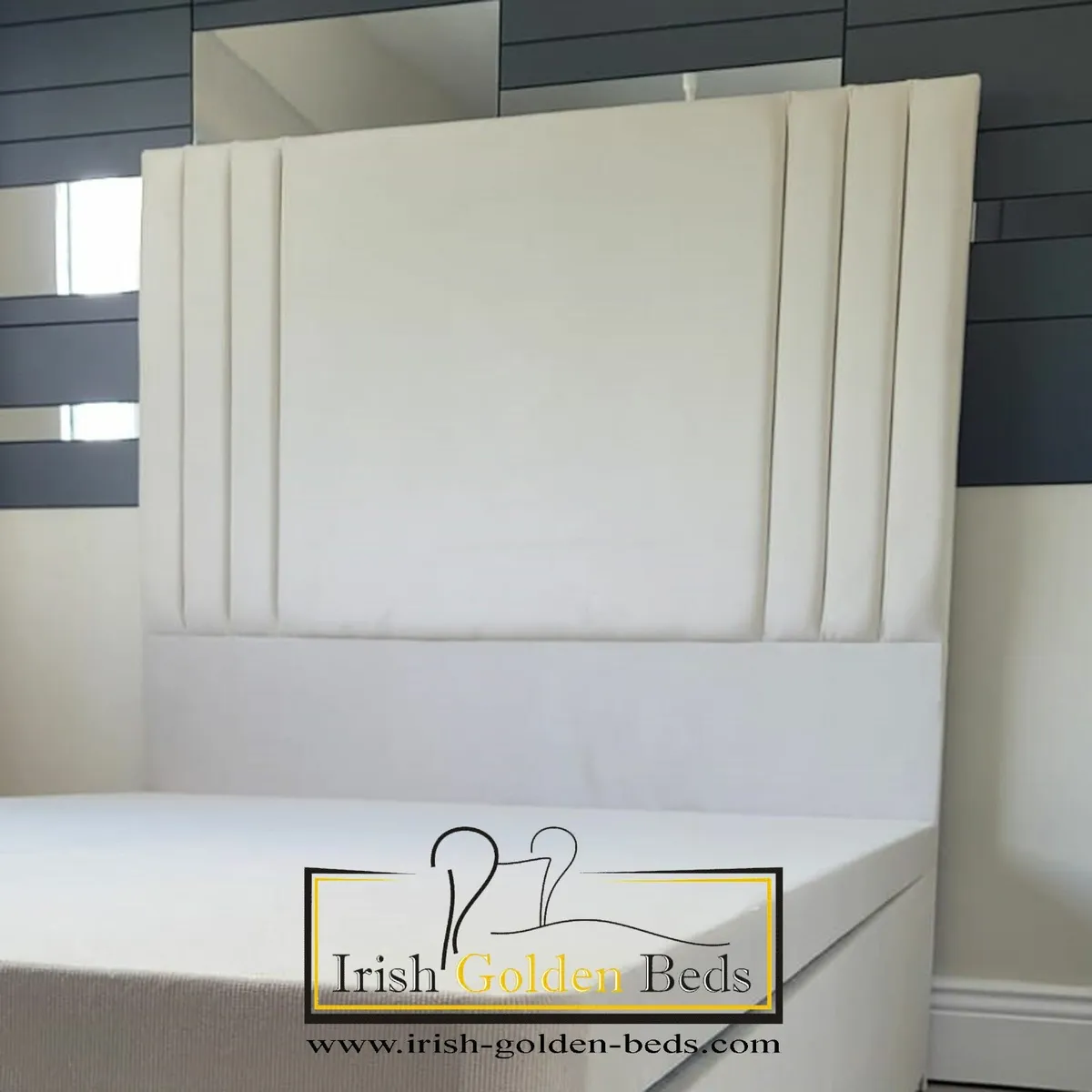 bed frame and headboard, free delivery - Image 2