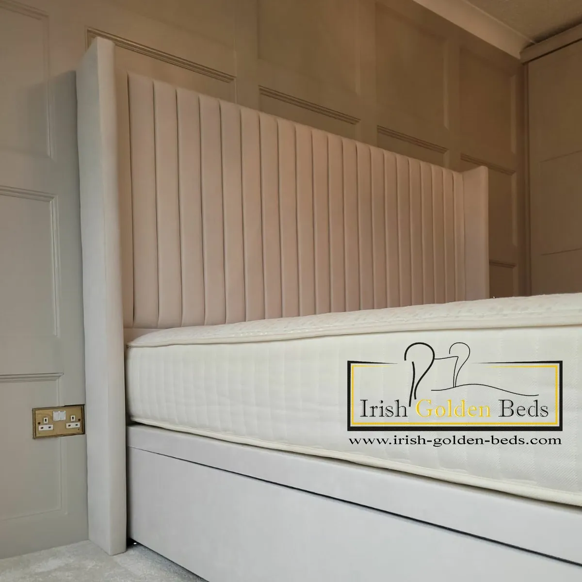 bed frame and headboard, free delivery - Image 2