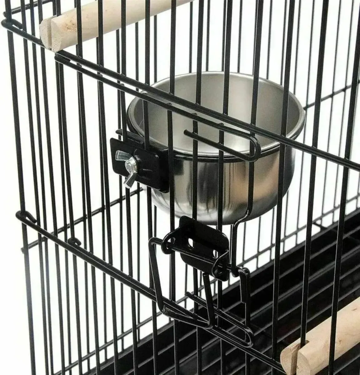 Bird Cage Large Wrought Iron Home for Pet Bird - Image 2
