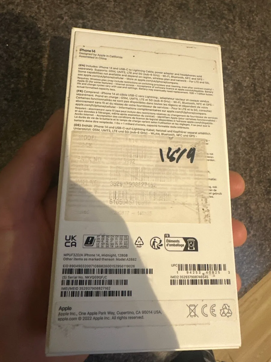 iPhone 14 black 128gb - Image 3