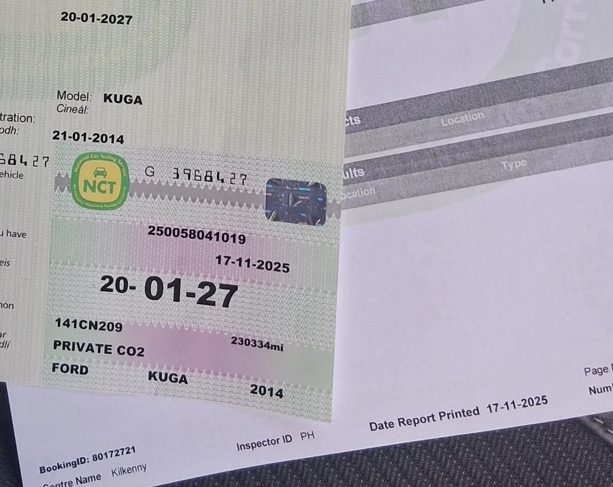 '14 Kuga 2.0 TDCi Titanium S NCT 01/27 230mls - Image 2