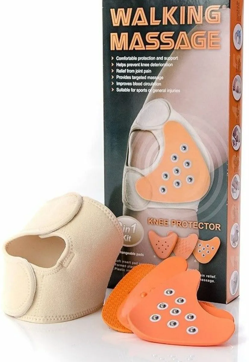 3-in-1 Walking Massage Knee Protector
