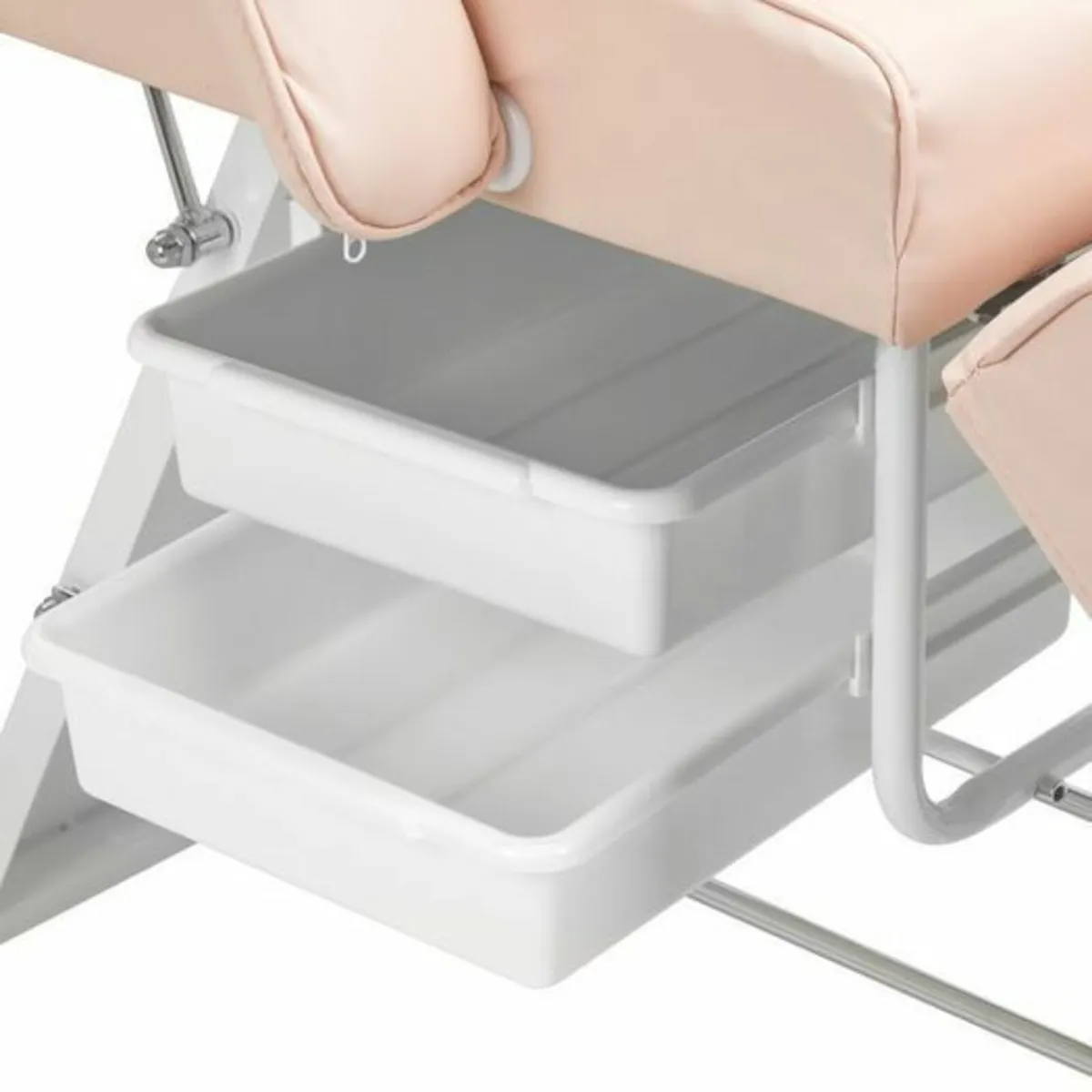 Beauty Bed With Drawers light pink cosmetic spa - Image 4