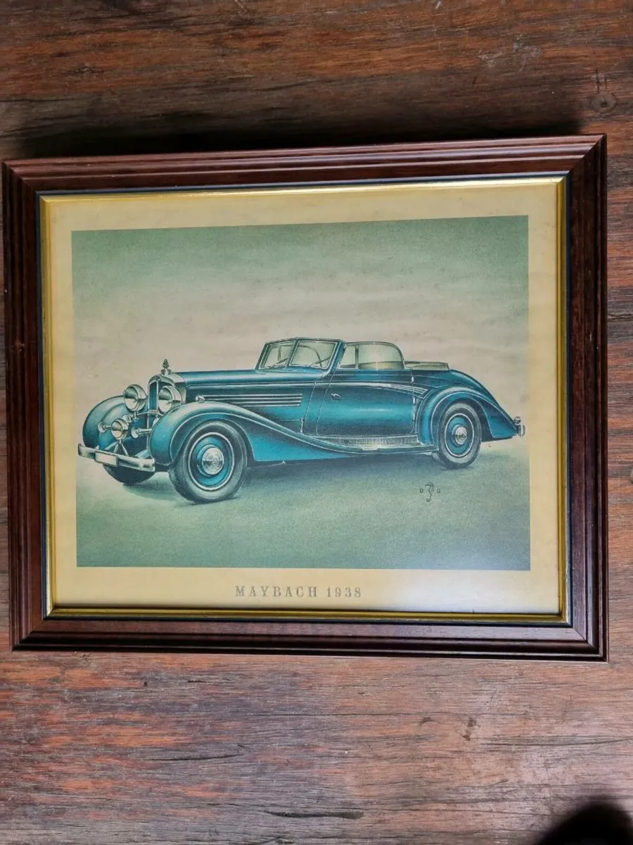 18 UNIQUE / ANTIQUE 1900S RARE CAR PICTURES - Image 1