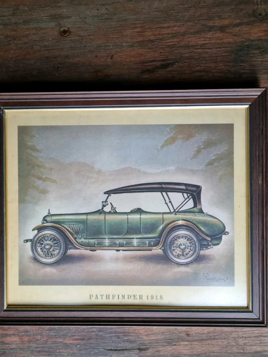 18 UNIQUE / ANTIQUE 1900S RARE CAR PICTURES - Image 2