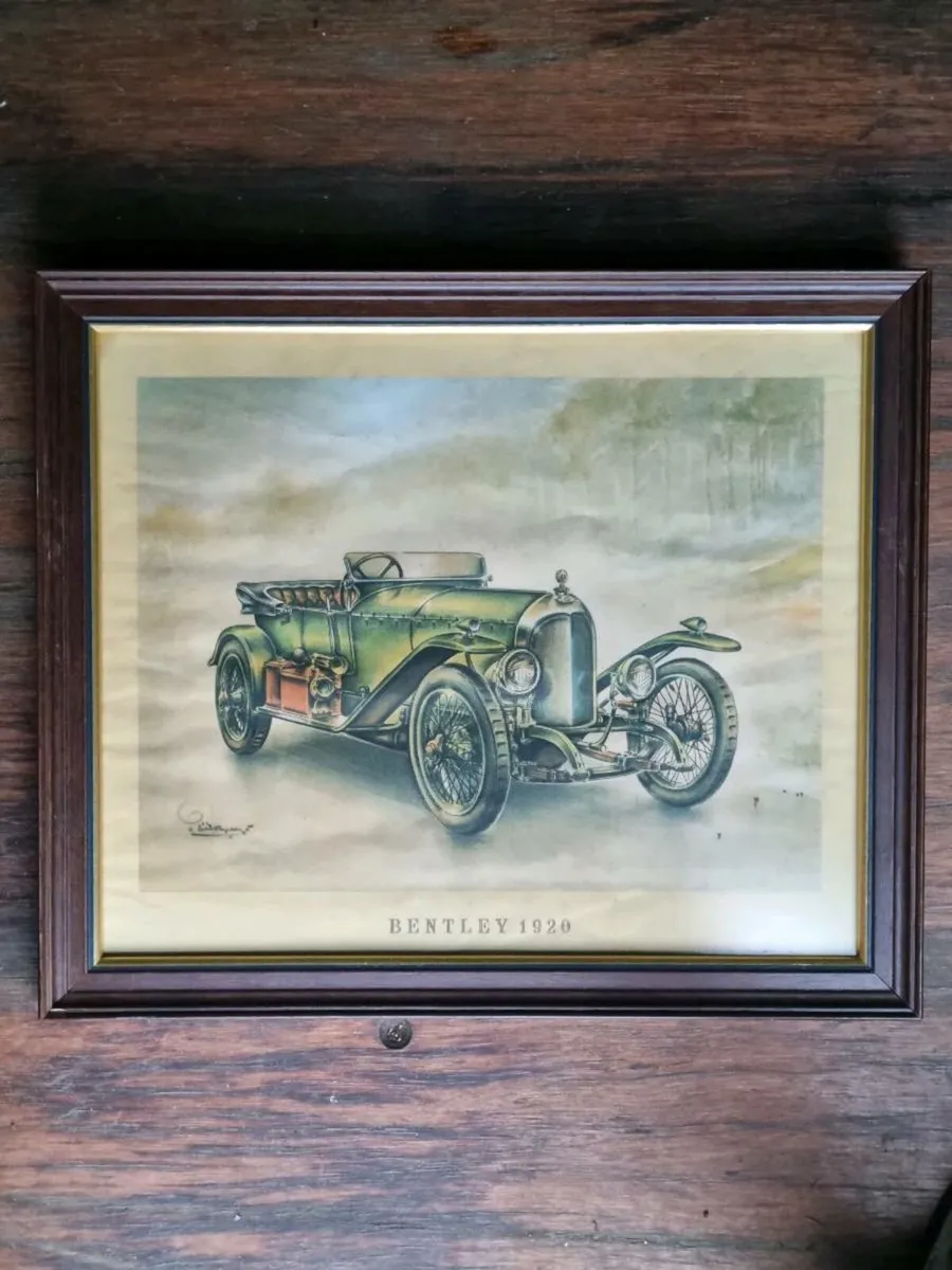 18 UNIQUE / ANTIQUE 1900S RARE CAR PICTURES - Image 3