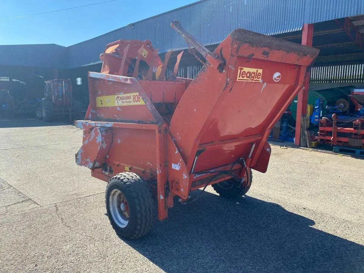 Teagle Tomahawk Bale Shredder 808 - Image 3
