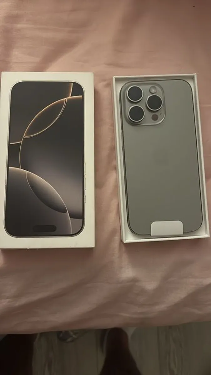 Iphone 16 pro new - Image 1