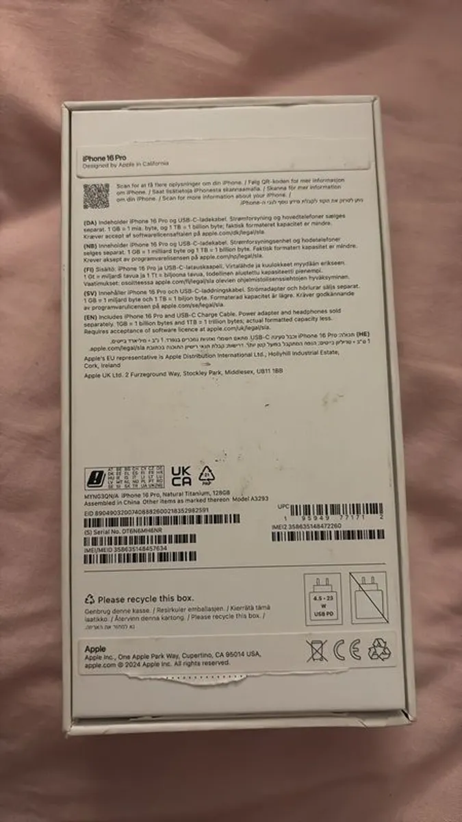 Iphone 16 pro new - Image 3