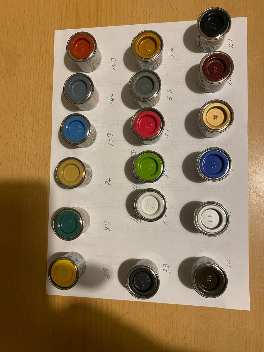 Hum roll enamel paint - Image 1