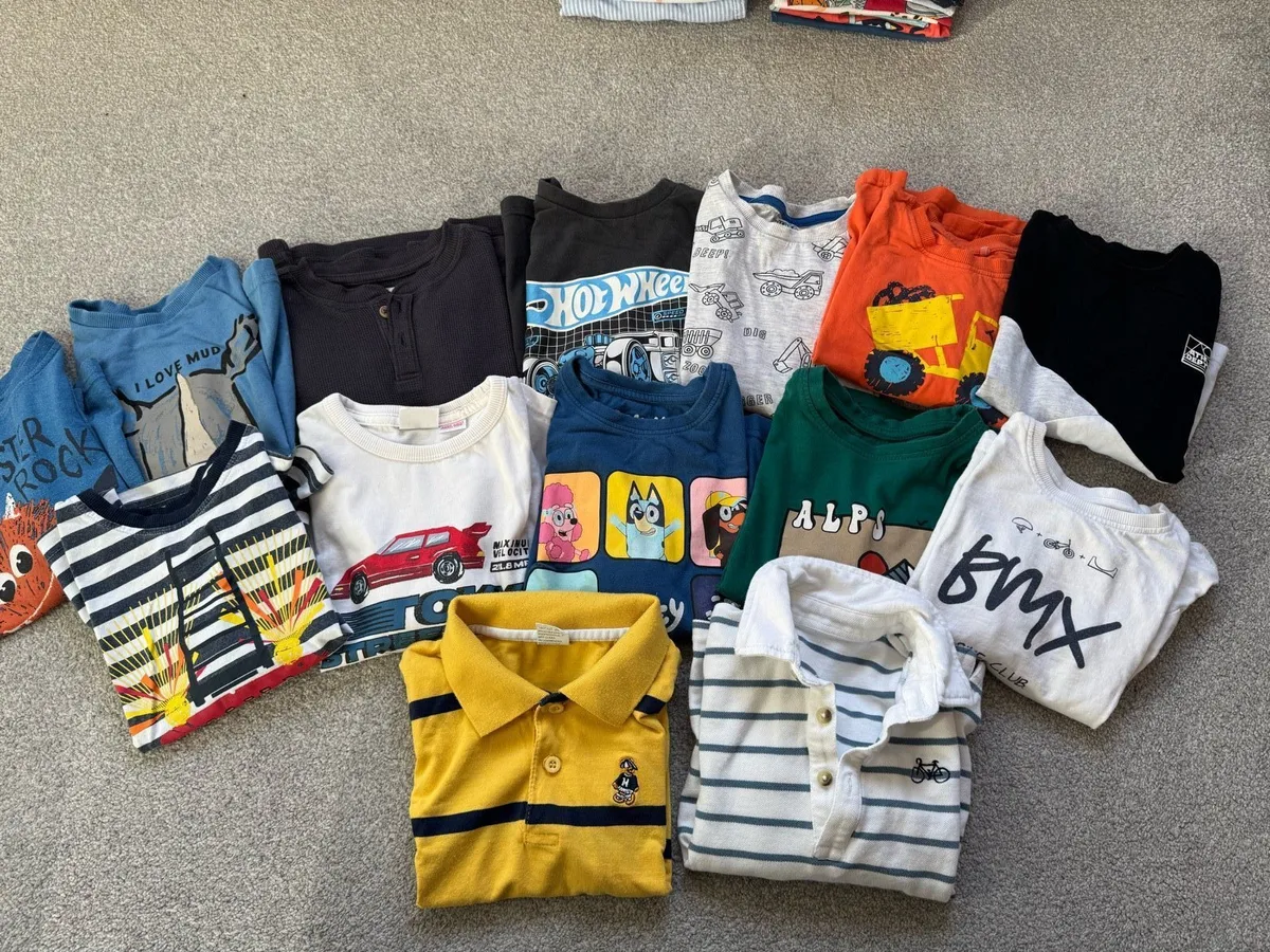 ~100 items clothes bundle for 4-5 years old boy - Image 3