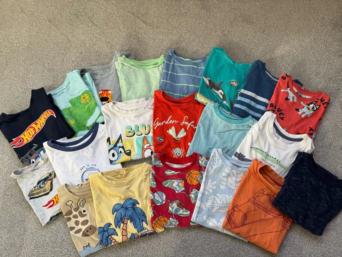 ~100 items clothes bundle for 4-5 years old boy - Image 4