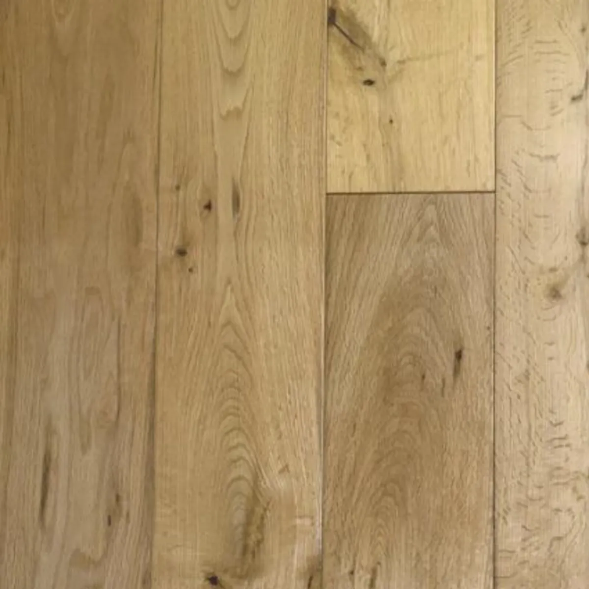Engineered 4mm Rustic Oak Lacquered 150mm Flooring - Image 1