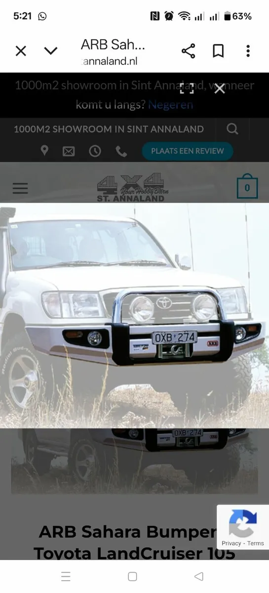 Toyota Amazon ARB front bumper - Image 1