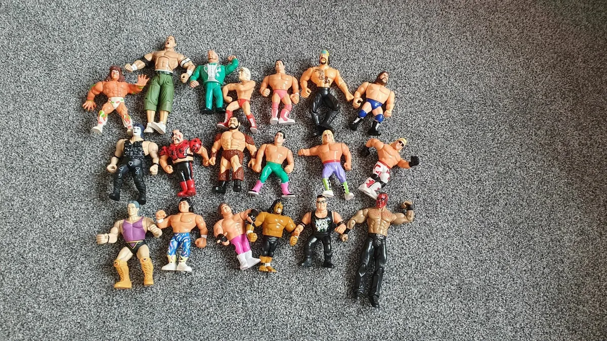 Wrestling men and Wrestling ring - Image 1