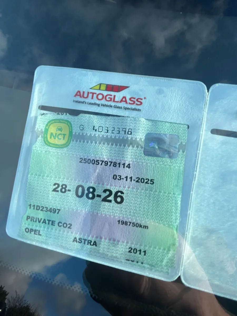 2011 Opel Astra 1.4 S NCT 08/26 - Image 3