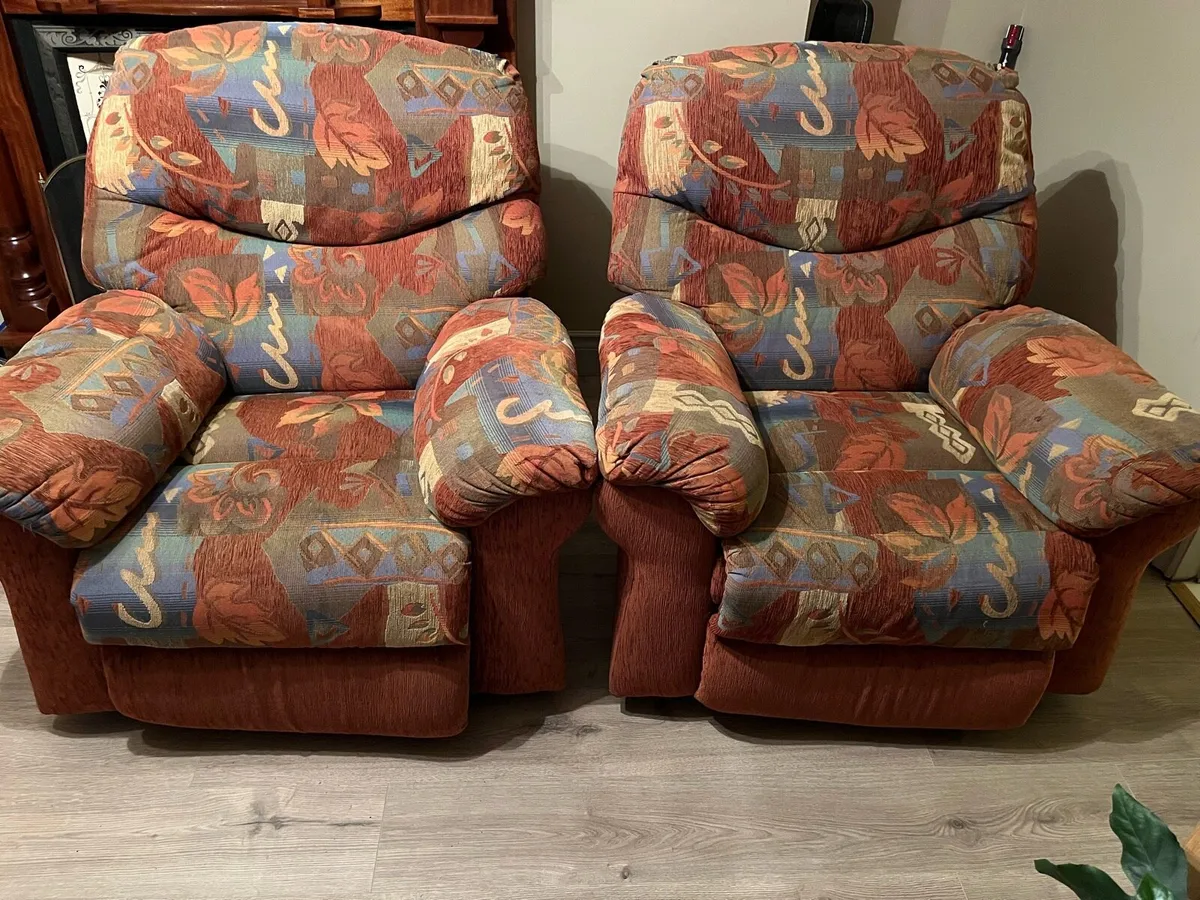 Reclining Arm Chairs - Image 1