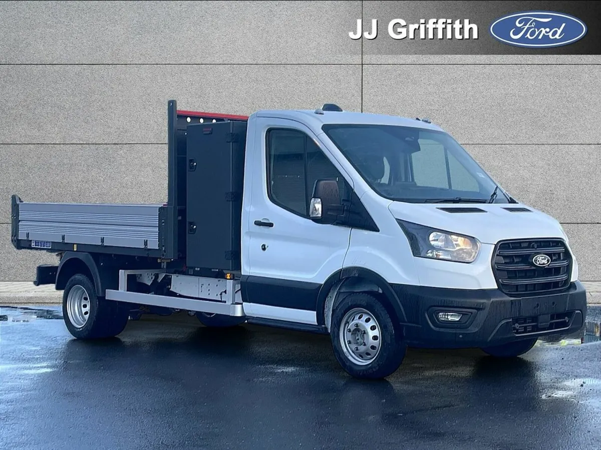 Ford Transit LEADER CHASSIS CAB TIPPER & TOOL BOX - Image 1