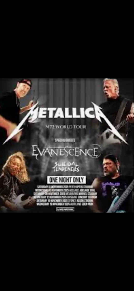 Metallica Aviva Stadium