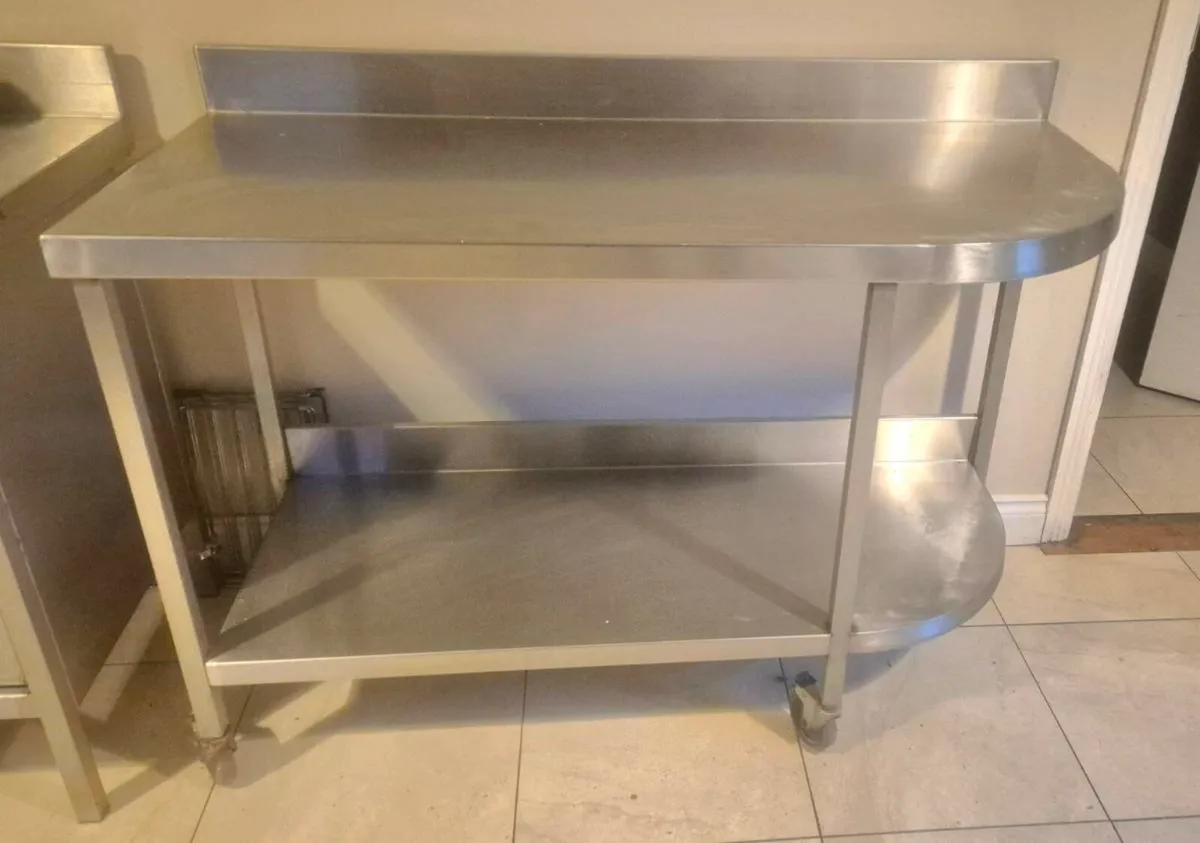 Stainless steel work bench