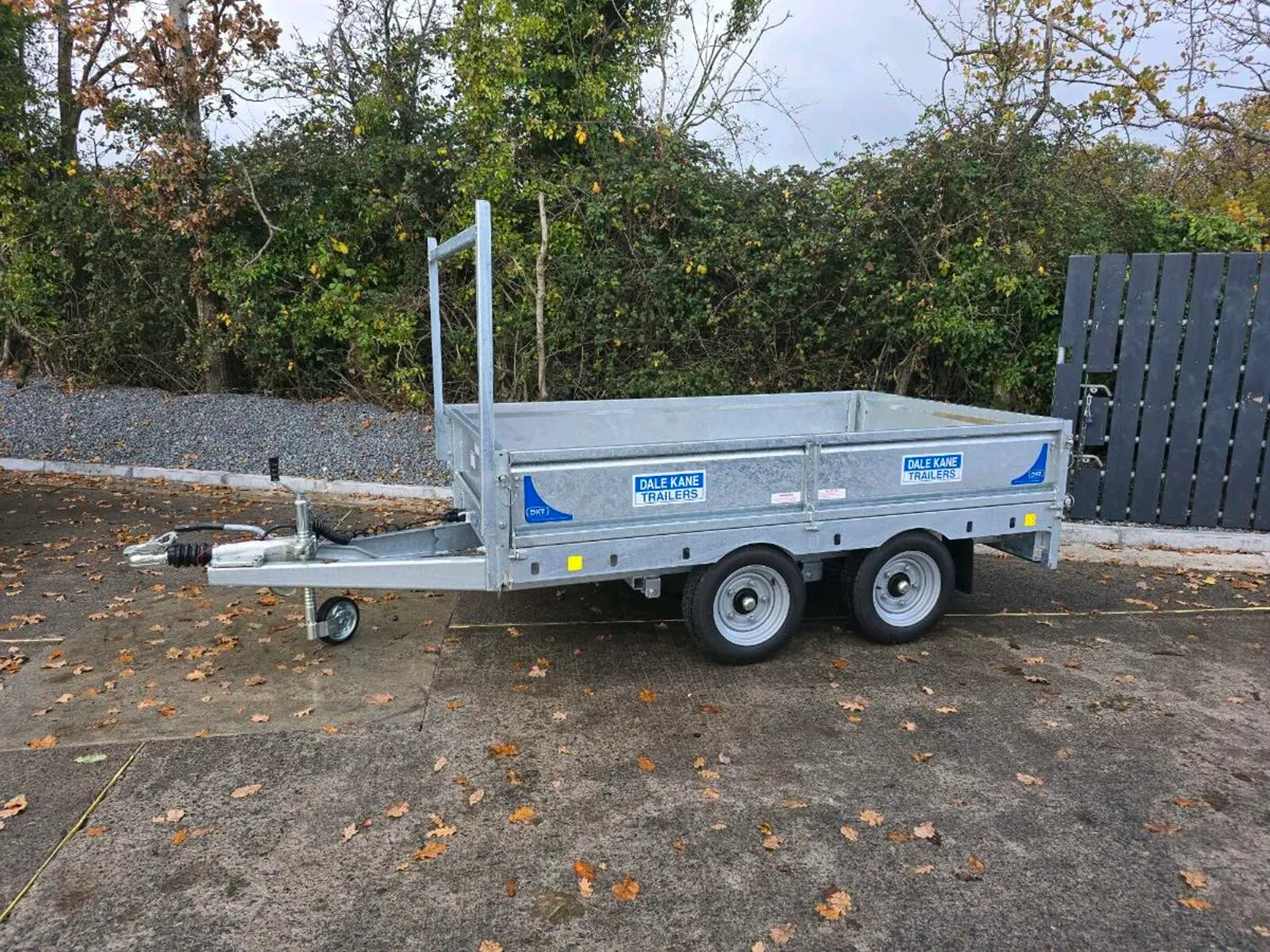 8x5ft dropside trailer builders gardeners spec - Image 1