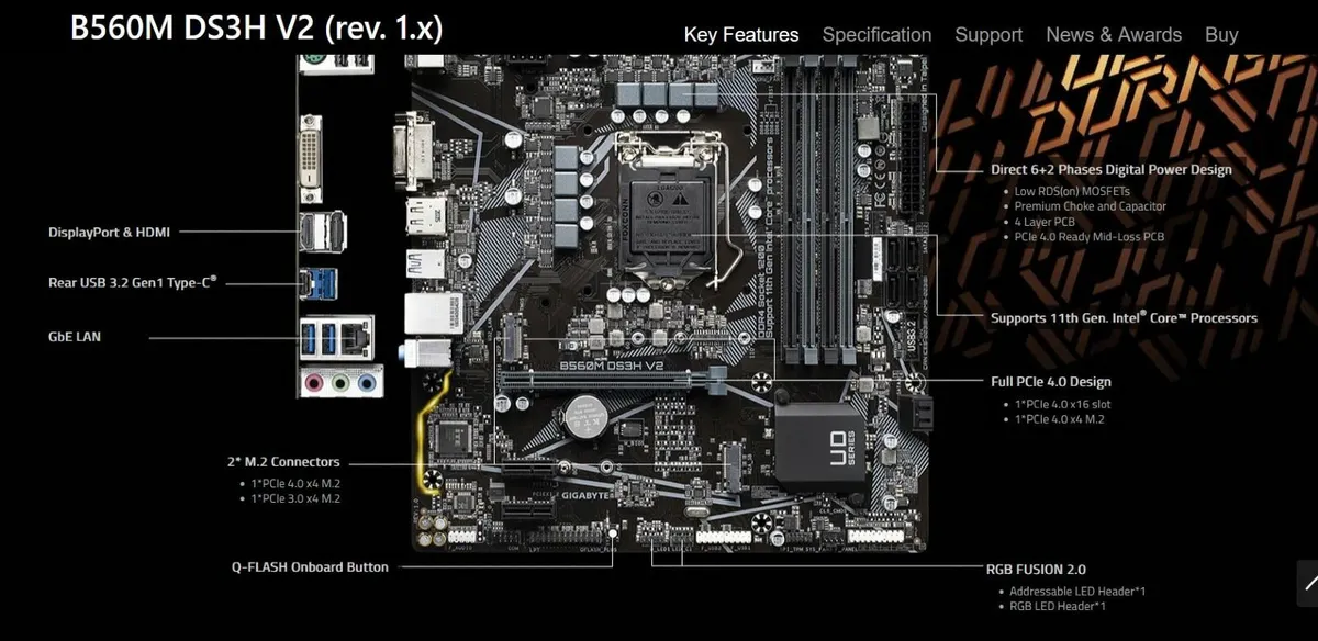 Brand New Gaming PC Intel i5 10th Gen CPU GeForce - Image 4