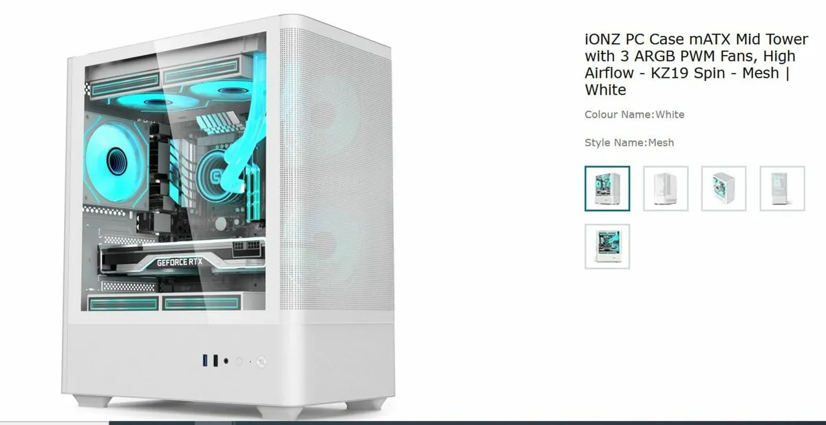 Brand New Gaming PC Intel i5 10th Gen CPU GeForce - Image 1