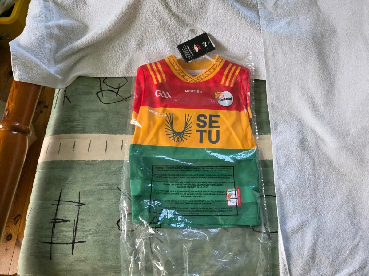 Carlow Gaelic Football Home Jersey 2024 Shirt - Image 1