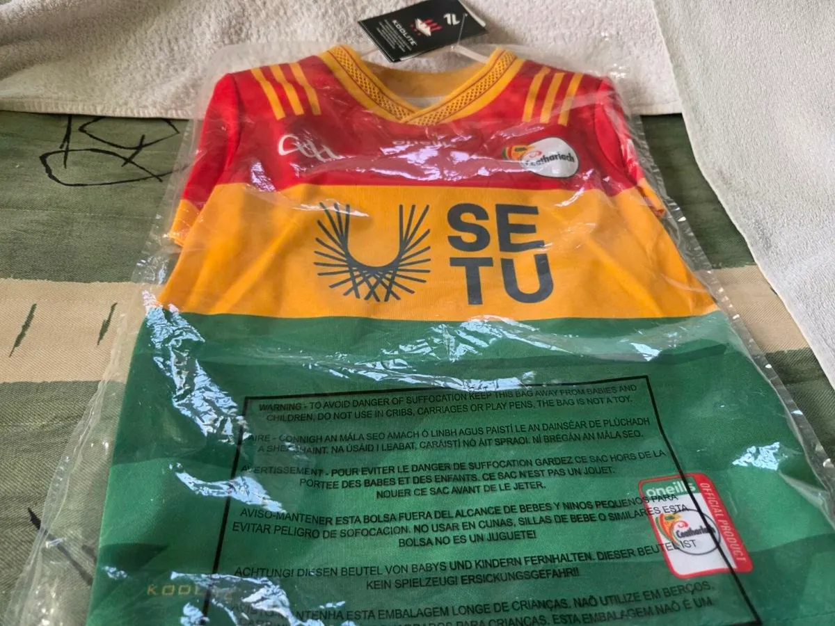 Carlow Gaelic Football Home Jersey 2024 Shirt - Image 2