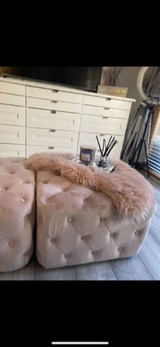 Footstool Pouffe - Image 1