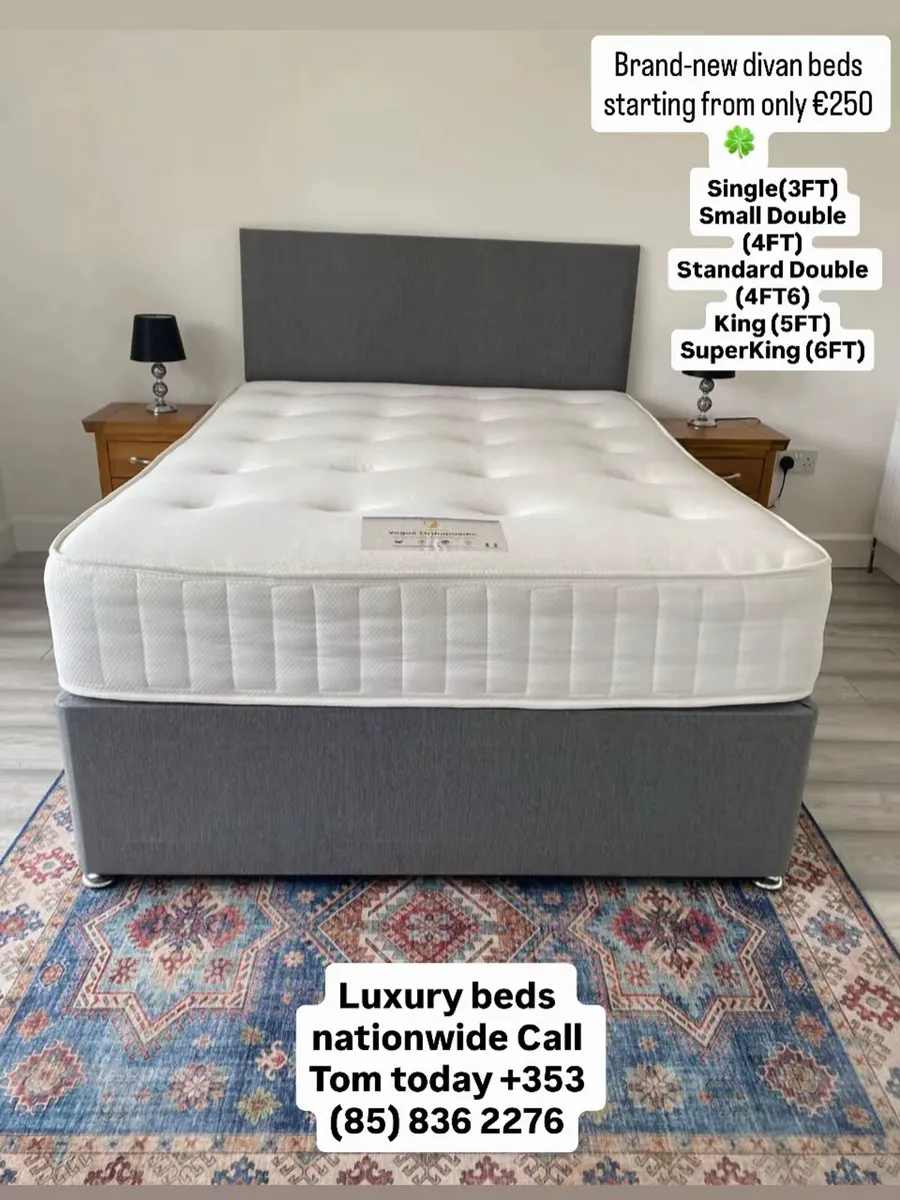 BRAND NEW DIVAN BEDS INSTOCK