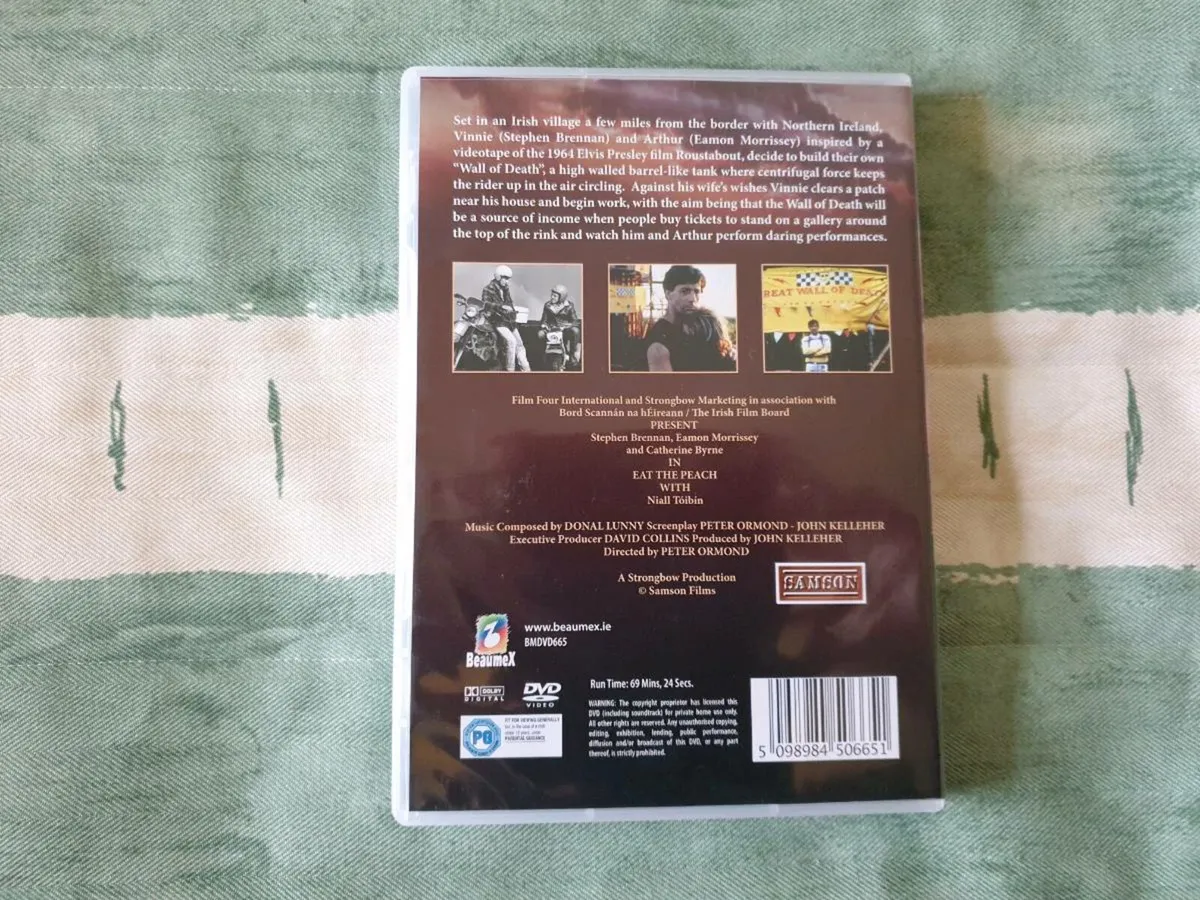 Eat The Peach Peter Ormrod DVD 1986 Niall Tobin - Image 2