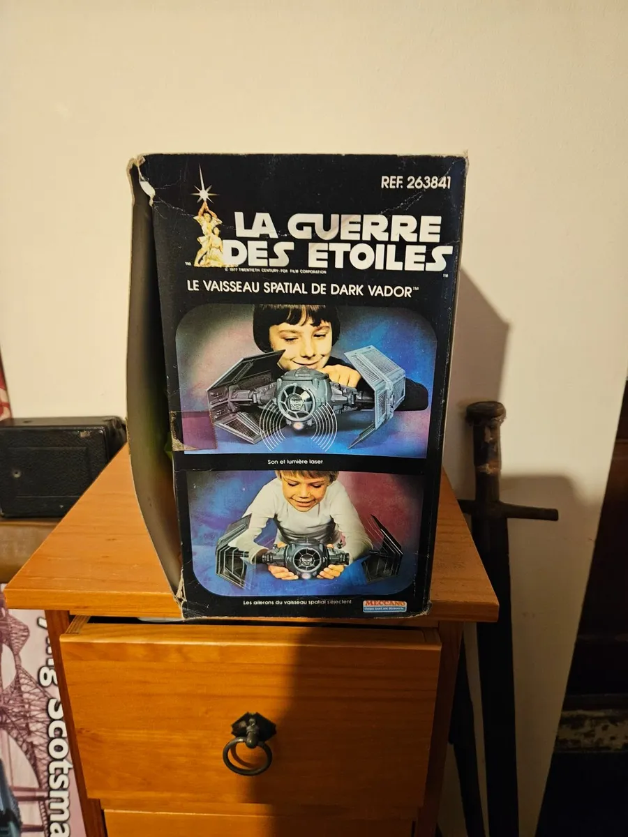 Vintage Star Wars French Meccano Tie Fighter - Image 2