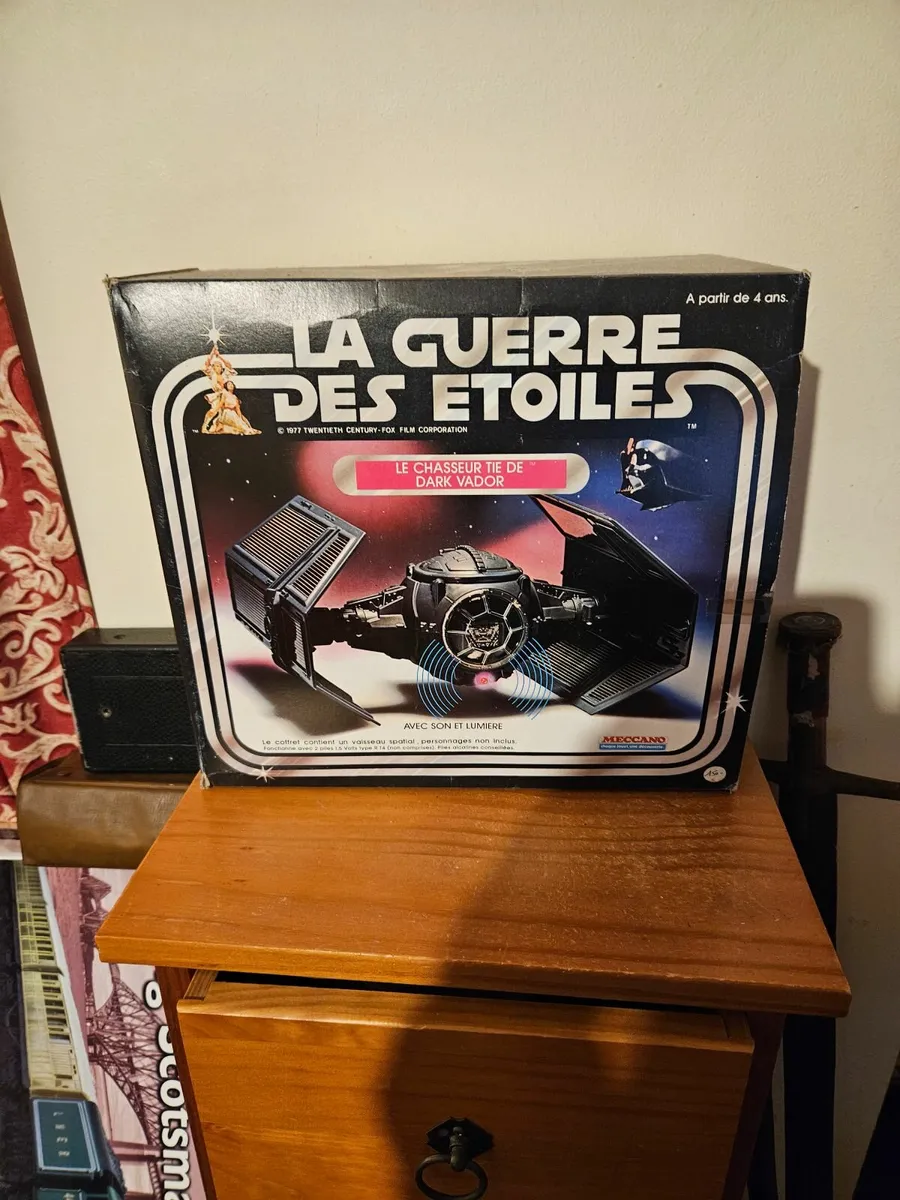 Vintage Star Wars French Meccano Tie Fighter - Image 3