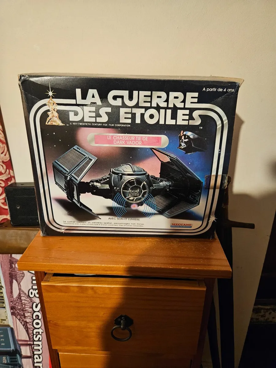 Vintage Star Wars French Meccano Tie Fighter - Image 1