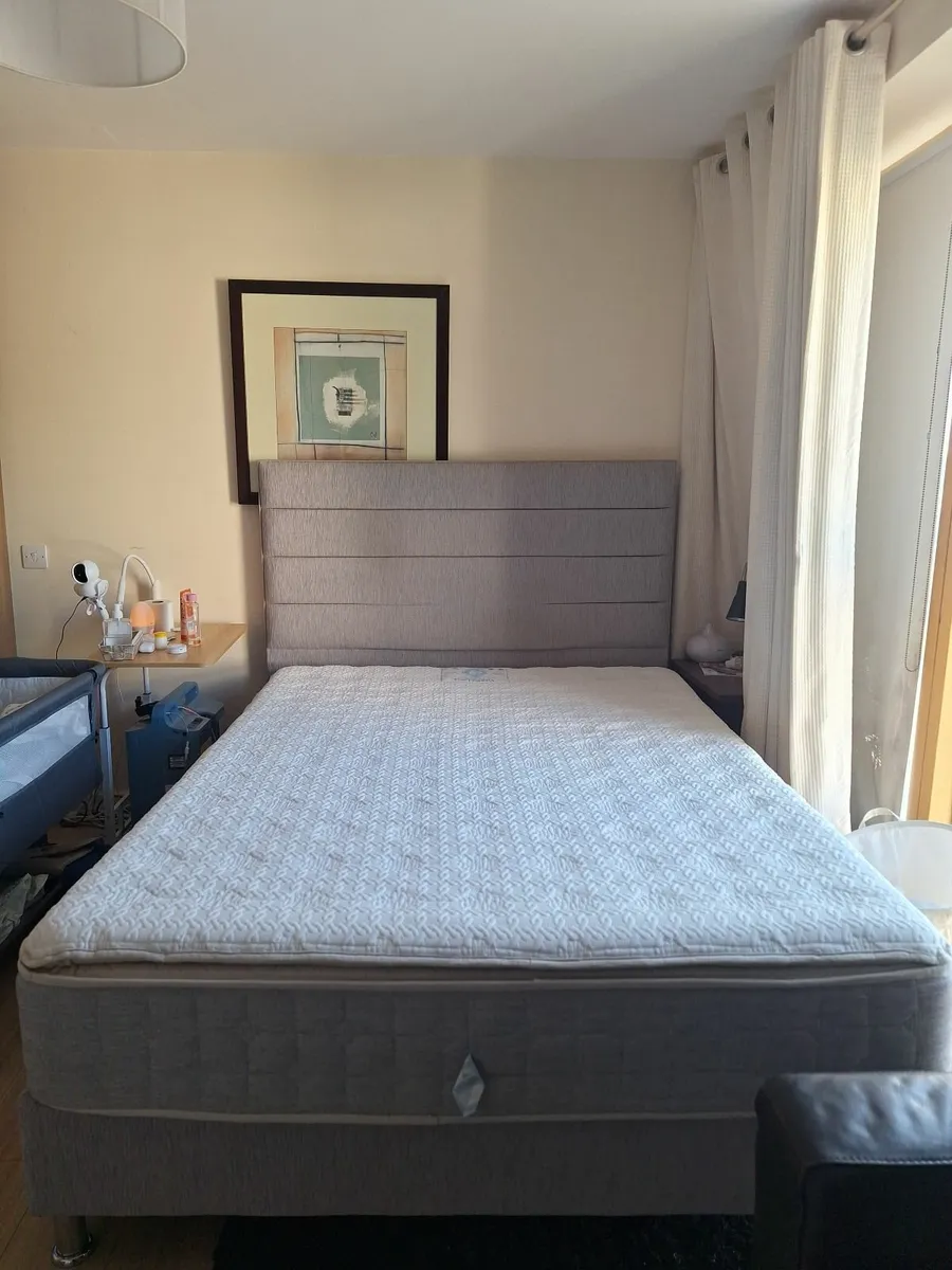 Harvey Norman King size bed set for sale - Image 1