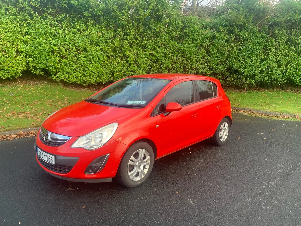 2013 Opel Corsa 1.3 Diesel NCT July 26 TAX Aug 26 - Image 1