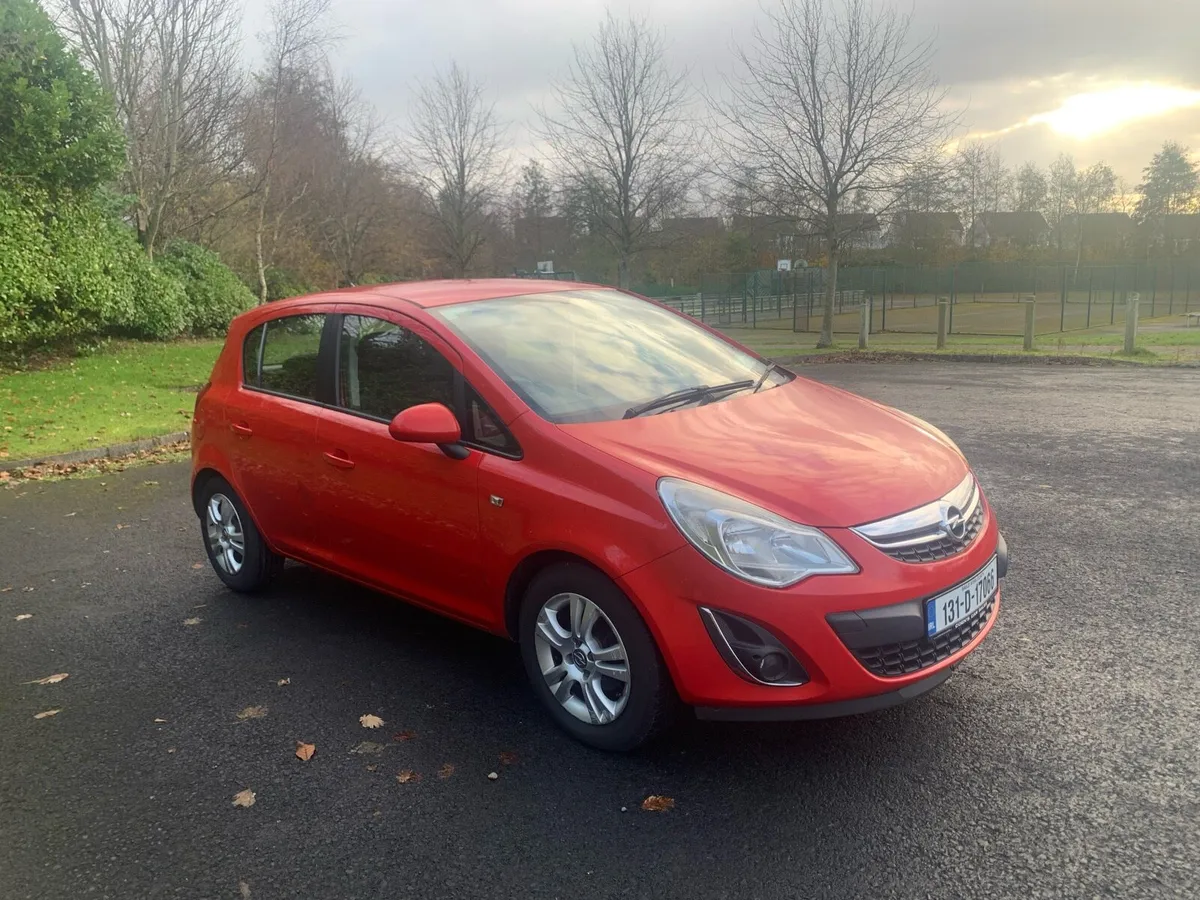2013 Opel Corsa 1.3 Diesel NCT July 26 TAX Aug 26 - Image 2