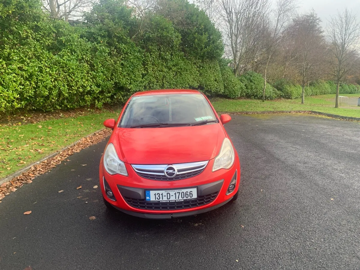 2013 Opel Corsa 1.3 Diesel NCT July 26 TAX Aug 26 - Image 3