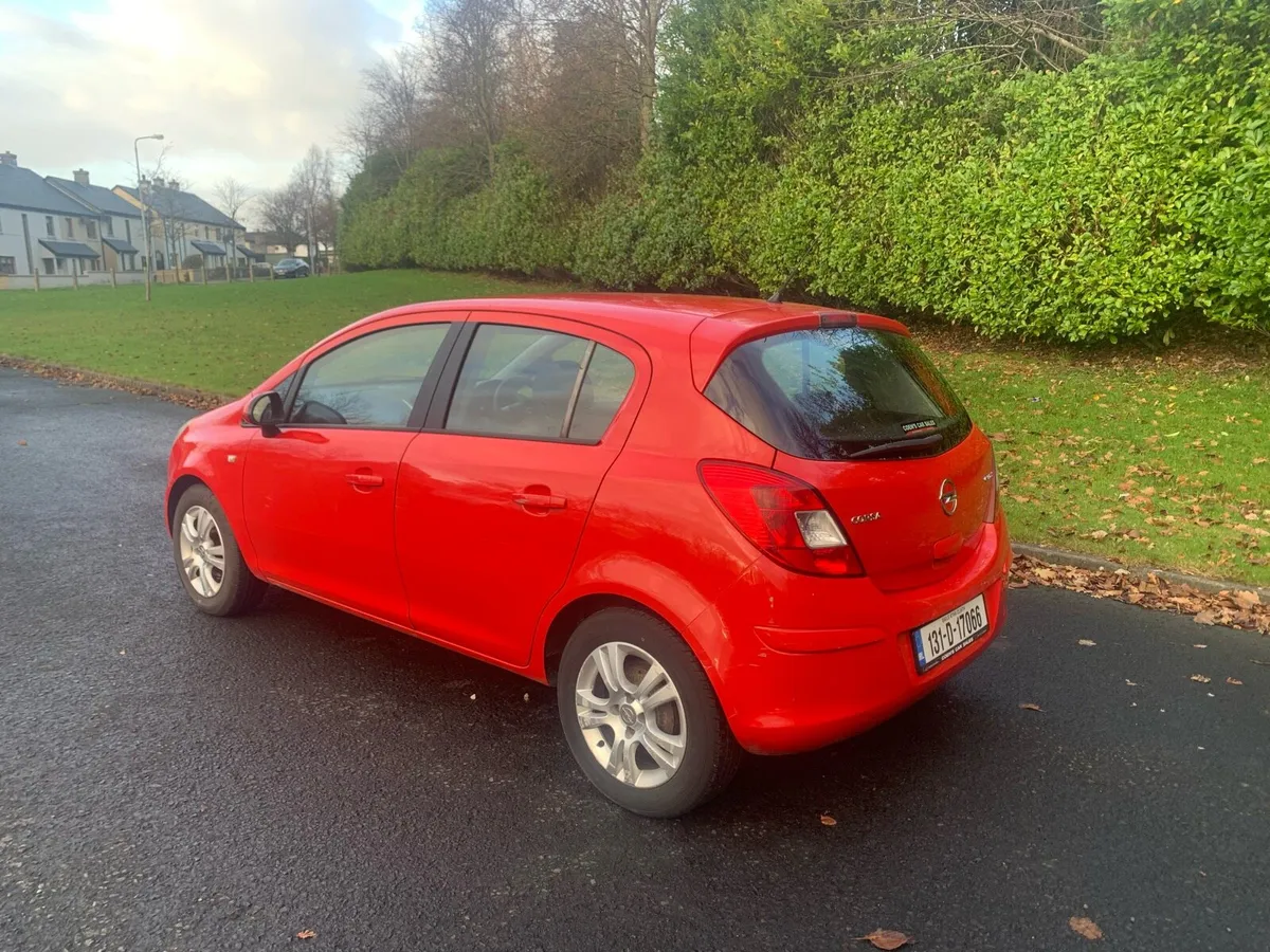 2013 Opel Corsa 1.3 Diesel NCT July 26 TAX Aug 26 - Image 4