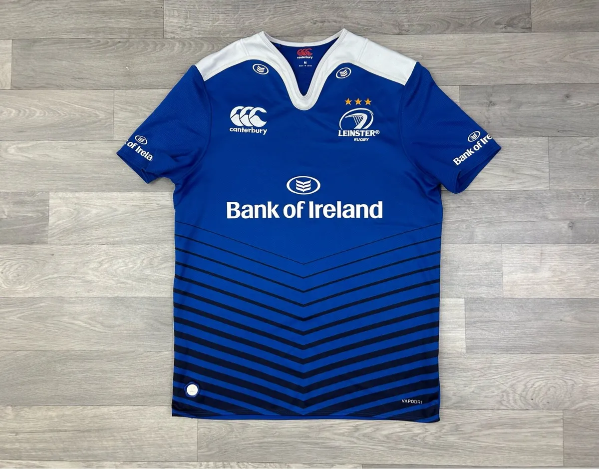 Canterbury Leinster Rugby Jersey Shirt Mens Medium - Image 1