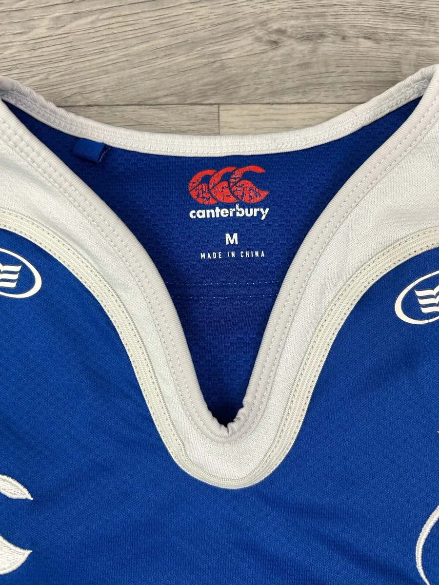 Canterbury Leinster Rugby Jersey Shirt Mens Medium - Image 4