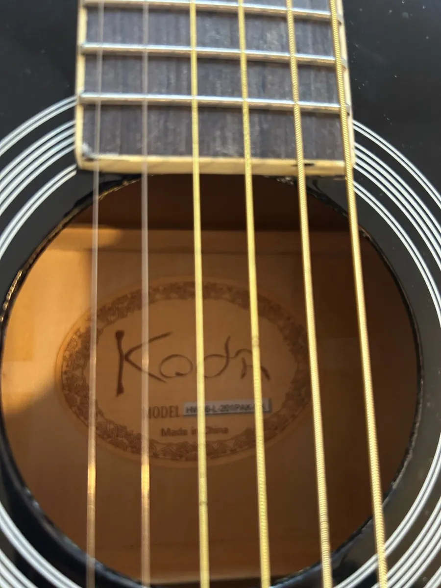 Koda 36-inch Acoustic Guitar - Left Handed. - Image 3