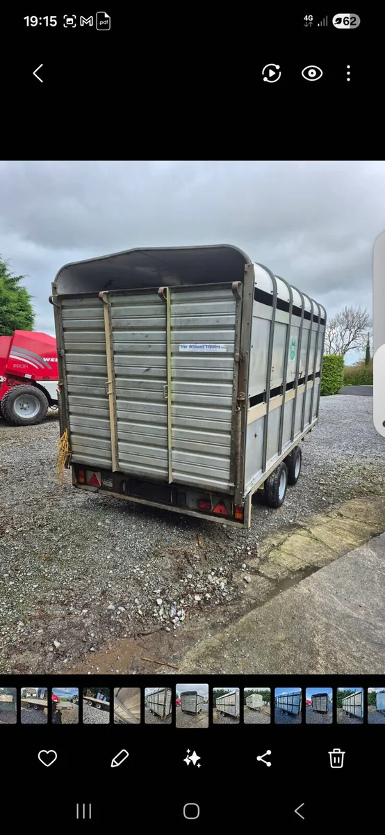 Top of 12 x6 ivor Williams cattle box - Image 2