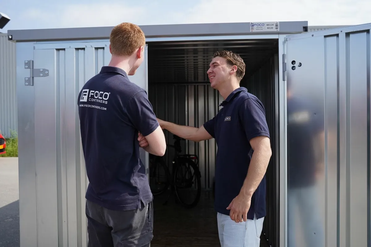 Strong Galvanized Storage Container – Ready Now