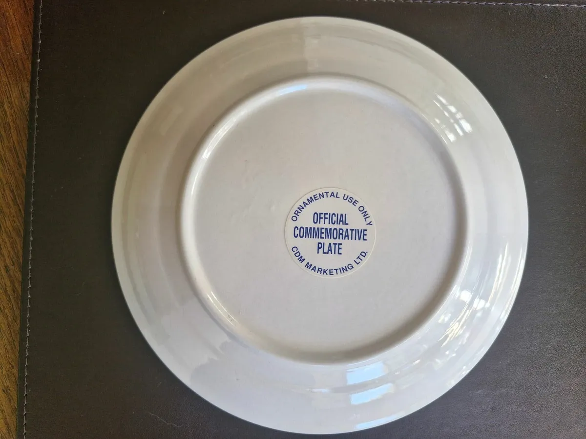 Italian 90 commemorative plate - Image 3