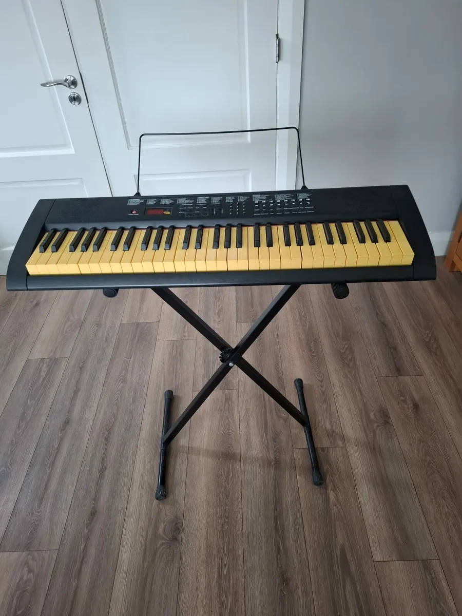 Electronic Keyboard & Stand - Image 1