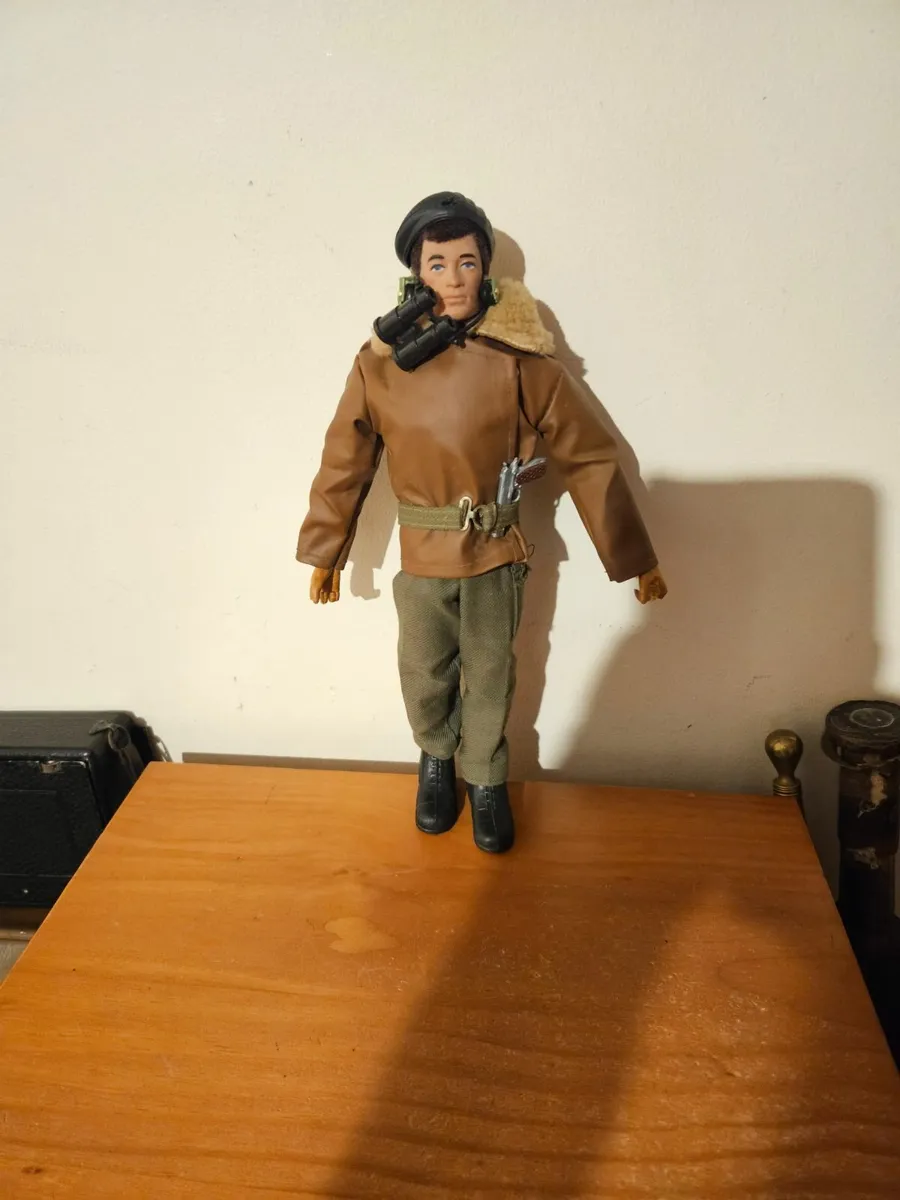 Vintage 1970's Action Man Tank Commander - Image 1