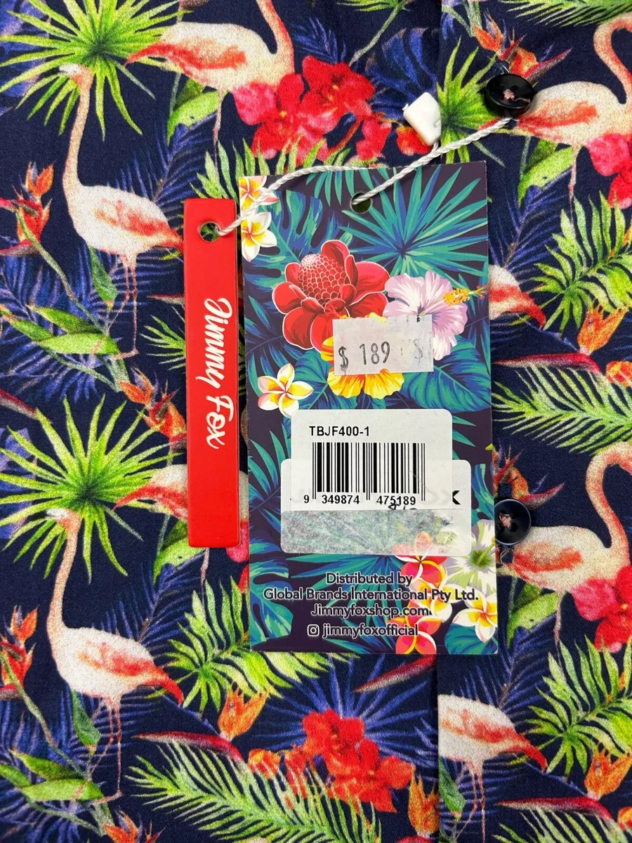 NEW Jimmy Fox Patterned Shirt Mens XL/XXL - Image 4